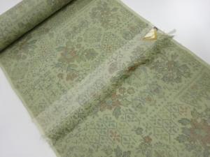 アンティーク　正絹　紬　着尺反物